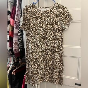 Marucies 24/7 cheetah print dress